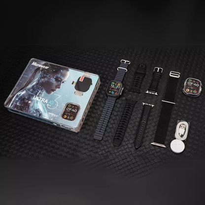 Watch Ultra Ai 3 - Amoled - 5G/Wifi - PRETO