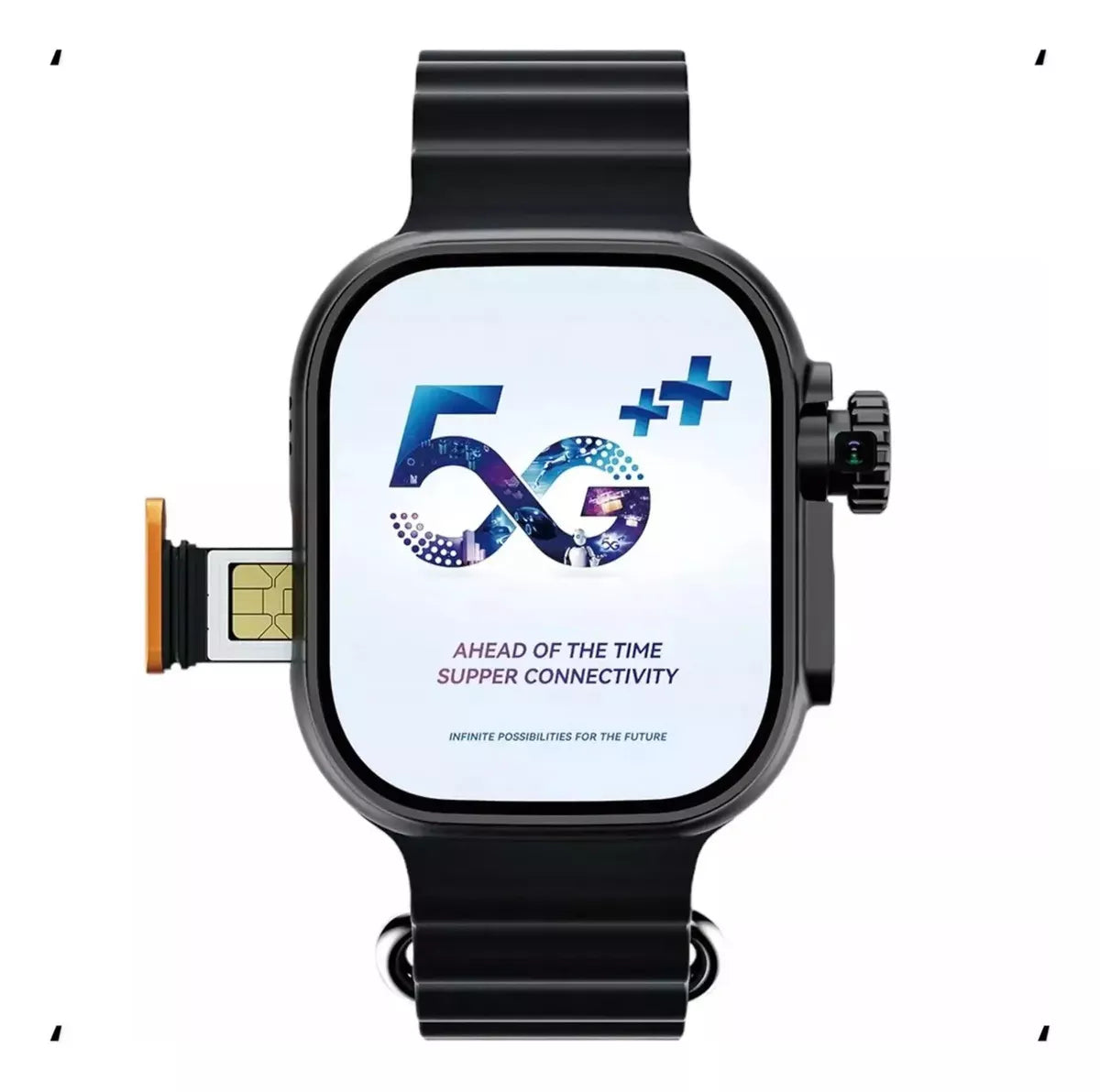 Watch Ultra Ai 3 - Amoled - 5G/Wifi - PRETO