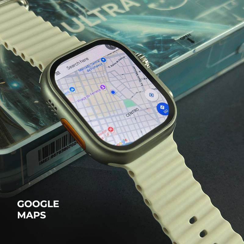 Watch Ultra Ai 3 - Amoled - 5G/Wifi - PRETO