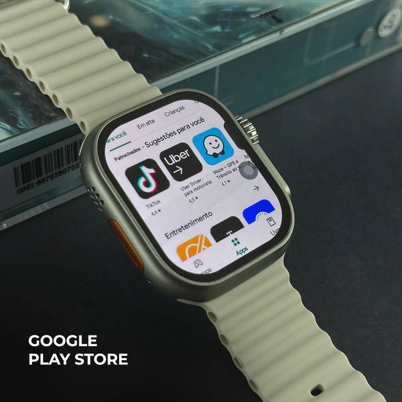 Watch Ultra Ai 3 - Amoled - 5G/Wifi - PRETO
