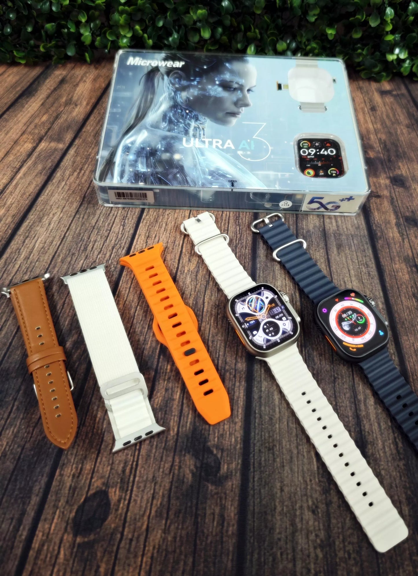 Watch Ultra Ai 3 - Amoled - 5G/Wifi - PRETO