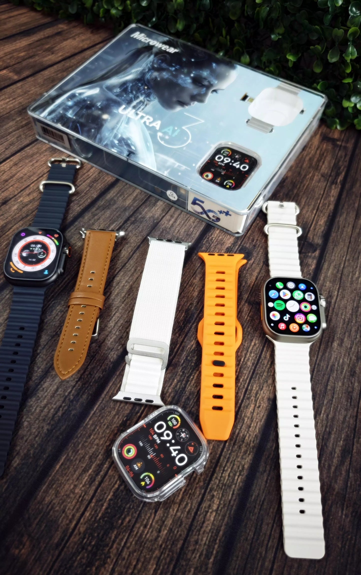 Watch Ultra Ai 3 - Amoled - 5G/Wifi - PRETO